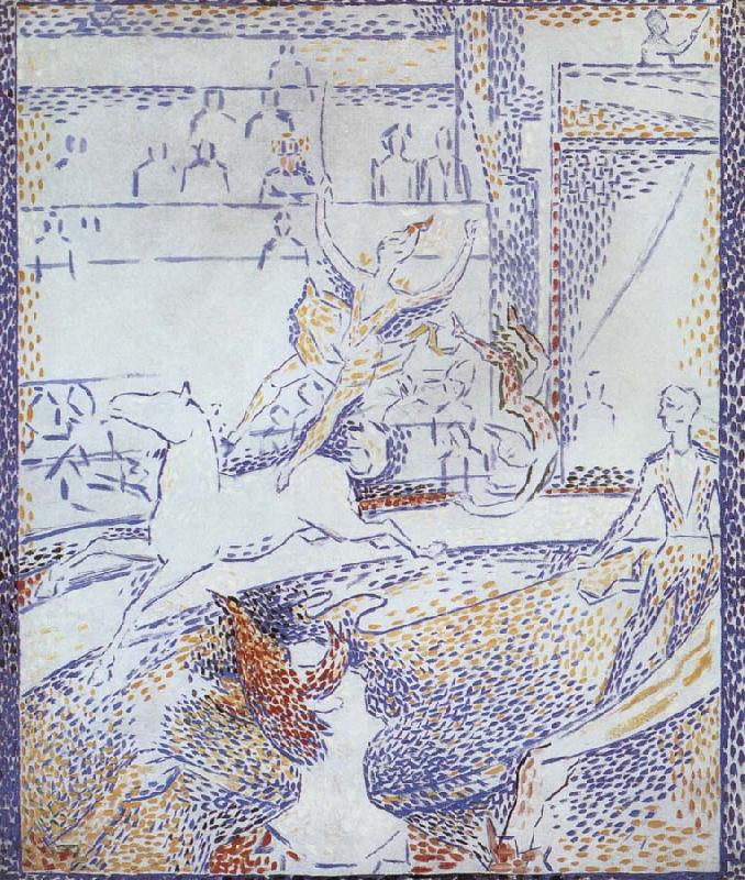 Study for Circus, Georges Seurat